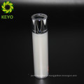Garrafa de plástico 50 litros 1 oz garrafa acrílica rotativa airless garrafa de acrílico para cosméticos com bomba de prata